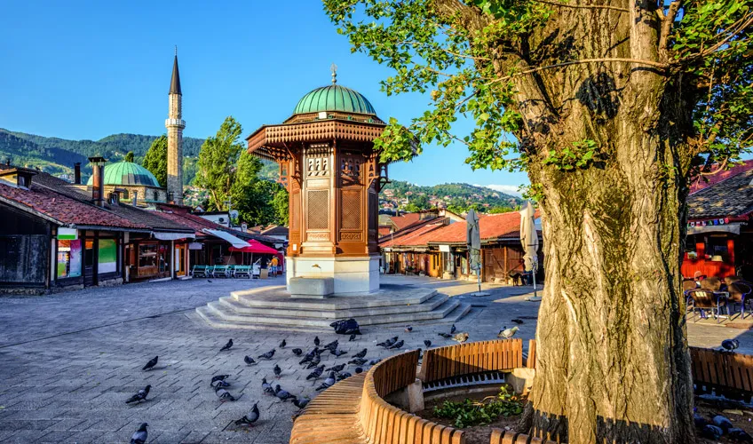 Panorama Saraybosna Turu THY ile Vizesiz / 2 Gece Otel Konaklamalı / İstanbul Çıkışlı