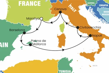 Costa Toscana İle Balear Adaları Ve Batı Akdeniz Turu Thy İle / 7 Gece Konaklamalı / İstanbul Çıkışlı / 14 Kasım